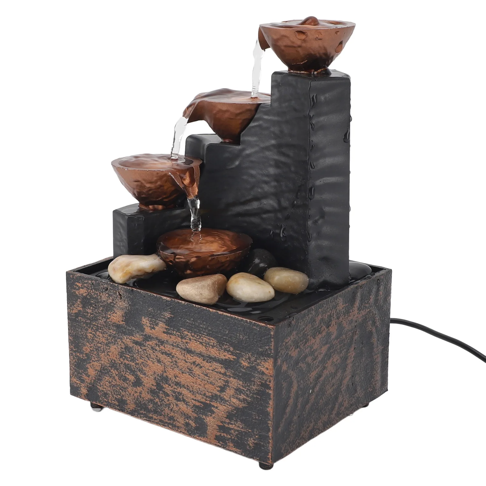 USB настольный фонтан для воды богатство привлечение фэн-шуй украшения проточных