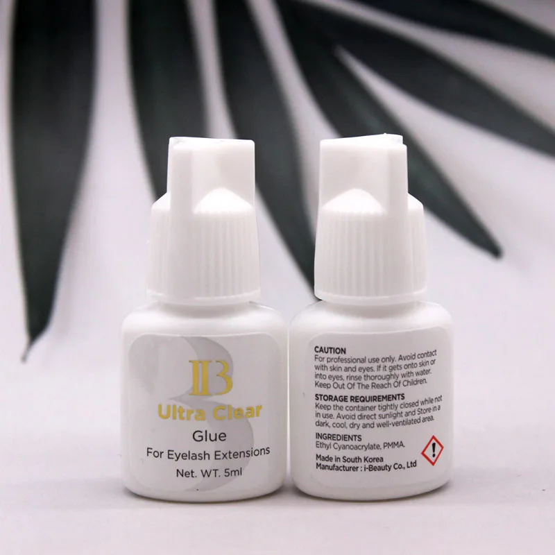 Оригинальный IB Ultra Clear/Sky TD/фотомагнитные накладные ресницы 5 мл сильный не