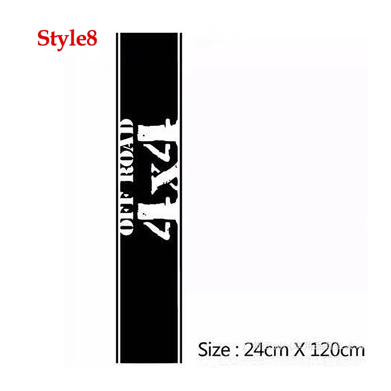 

Персонализированная Наклейка На Капот Автомобиля, Полосы Для Тюнинга, Декоративная Пленка Из ПВХ С Сильной Адгезией