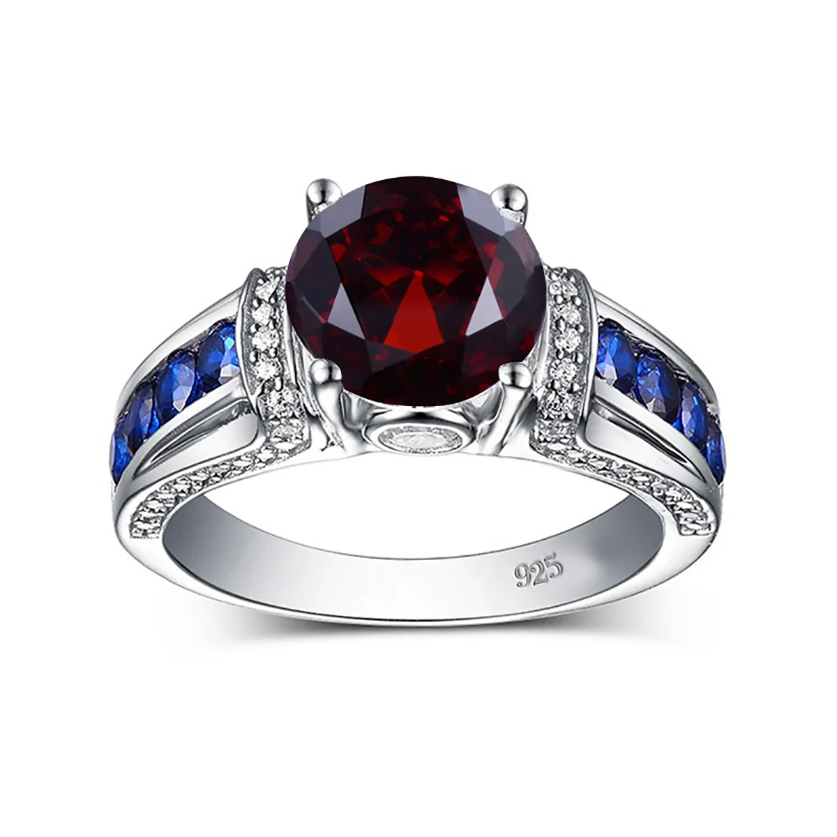 

Модные кольца, разноцветное кольцо из стерлингового серебра 925 пробы, Женское кольцо для повседневного свидания, подарок на день рождения, ю...