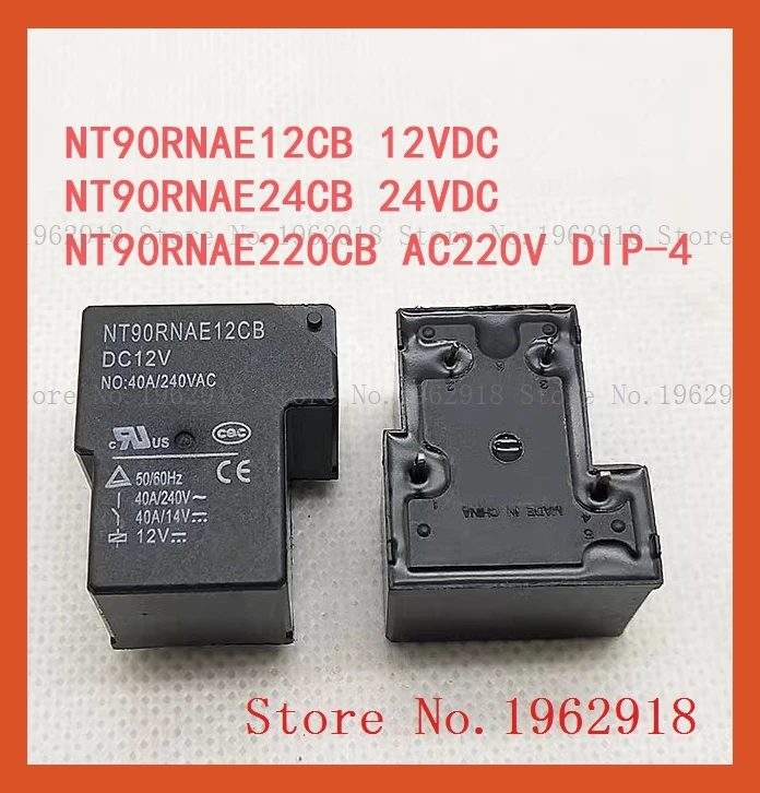 

NT90RNAE12CB 12VDC NT90RNAE24CB 24VDC NT90RNAE220CB AC220V DIP-4