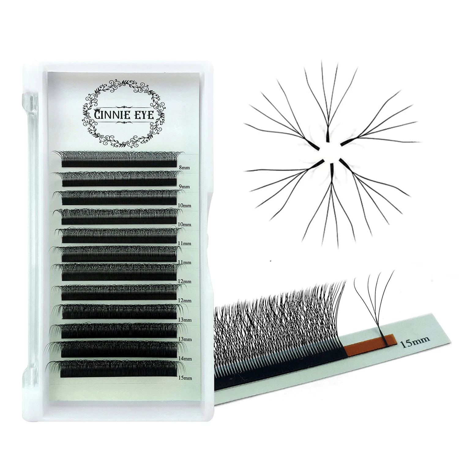 

DIY 4D W Volume Lash Extension W Y Eyelash Cluster Cilios Natural Faux Mink Cil W Shape Russia Lashes Supplies Individual Cilios