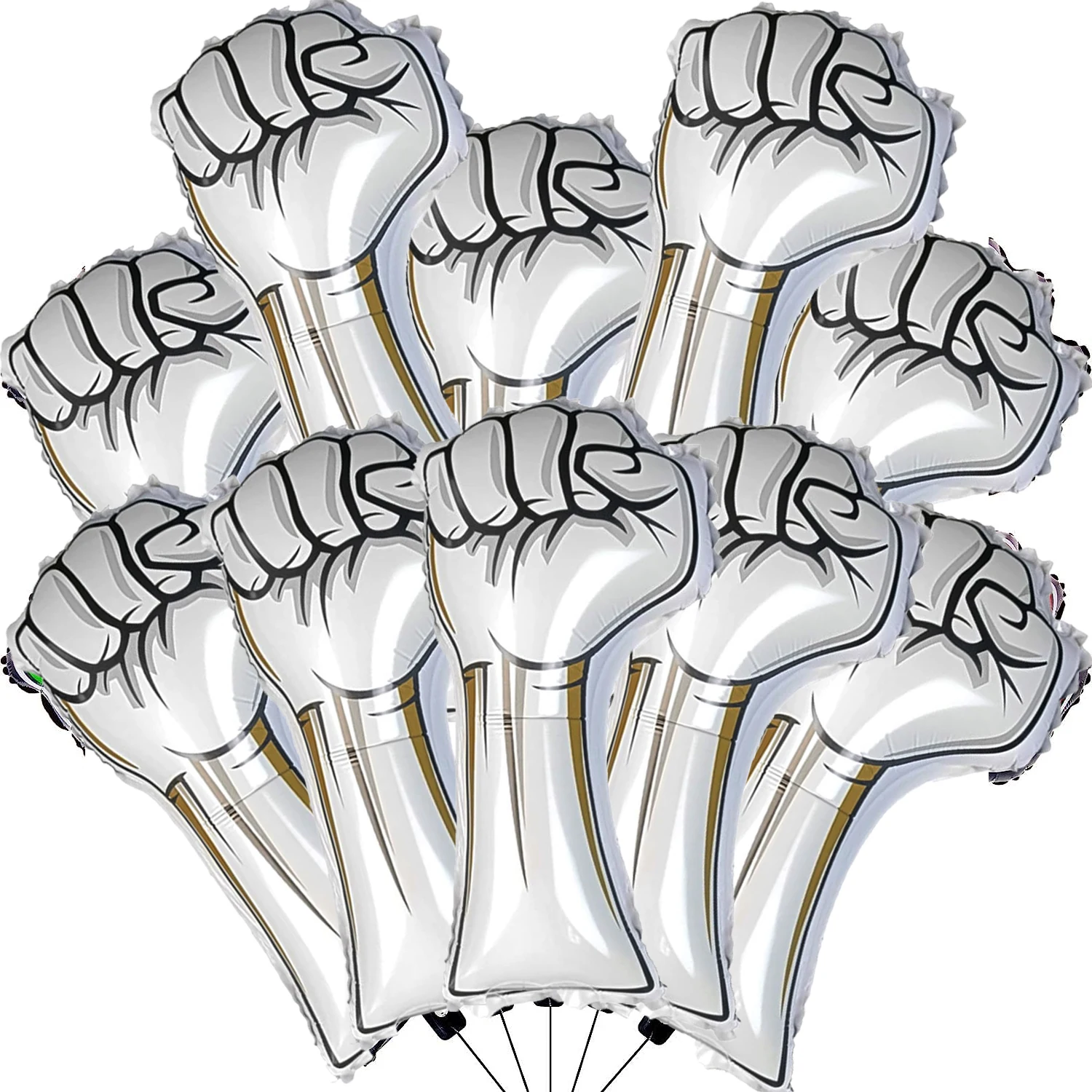 

Fist Balloons, Hand Foil Balloon for Sports competitions World Cup Theme Kids Birthday Party Decorations Supplies