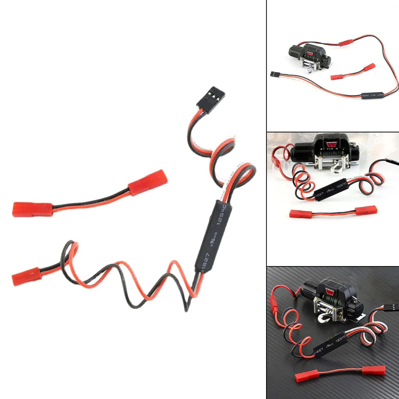 

Универсальная радиоуправляемая автомобильная лебедка, лебедка, комплект 1:10, 6 в-в, кабель управления для радиоуправляемой модели автомобил...