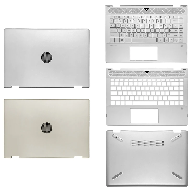 

Новинка для ноутбука HP Pavilion X360 14-CD 14-CD005NS, задняя крышка для ноутбука, подставка для рук, нижняя крышка клавиатуры, искусственная кожа, не касайтесь