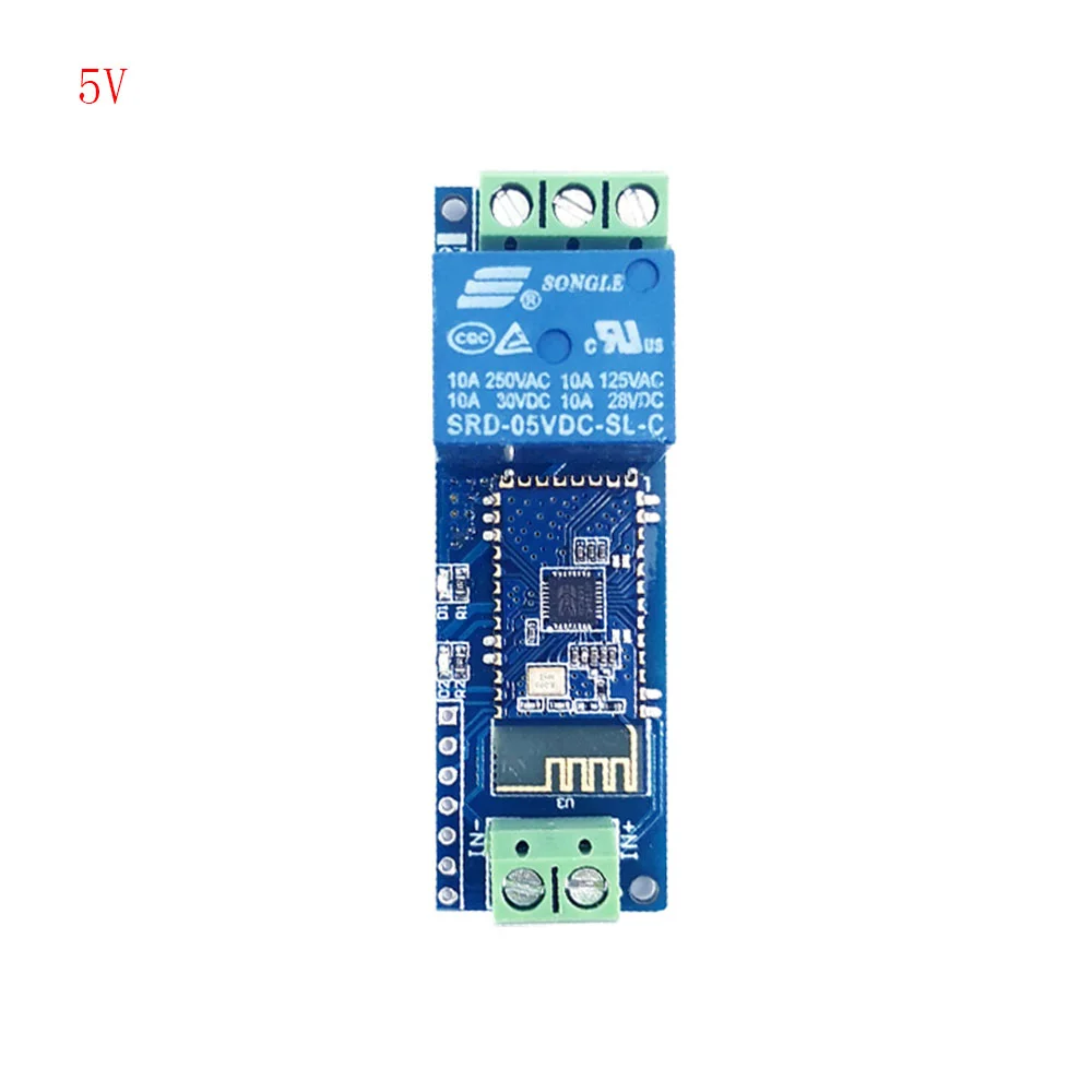 

5V/12V 10A 1 Channel SPP-C Bluetooth Relay Module Internet of Things Smart Home Phone AP Remote Control Switch for Android Phone