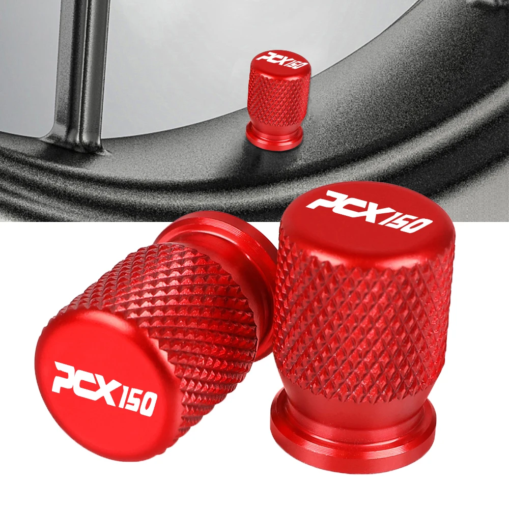 

PCX 150 2012 2013 -2023 2022 2021 2020 2019 M otorcycle 90 degrees Tire Valve Air Port Stem Cover Cap Plug CNC For HONDA PCX150