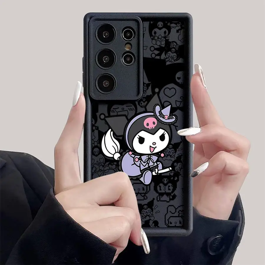 Крутой чехол для телефона Kurome Girl Samsung Galaxy S25 Ultra S24 S22 Plus S23Ultra S20 FE S21 противоударный