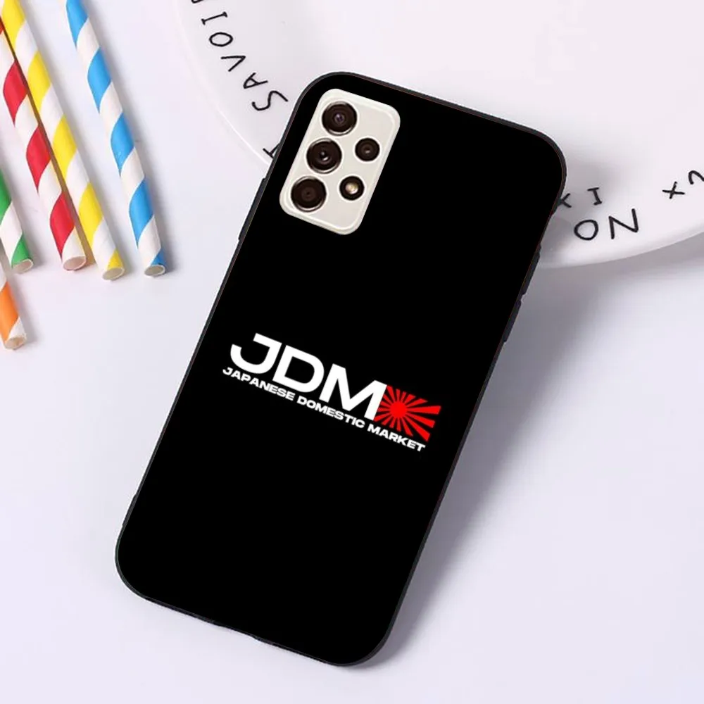 Автомобильный чехол JDM для мобильного телефона Samsung A91 A81 A73 A72 A71 A30S A20 A12 A13 A52 A53 4G