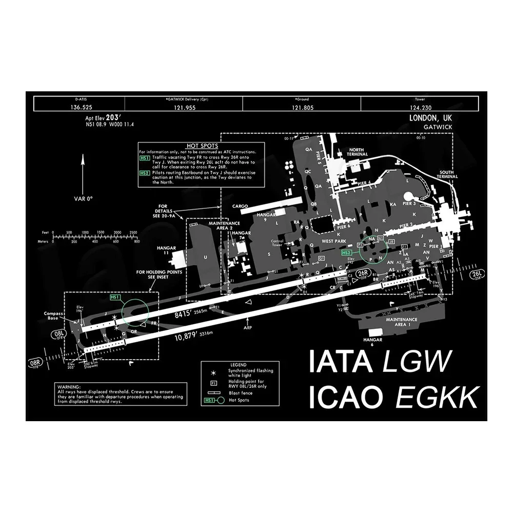 New York LaGuardia Лондон Гатвик Nantes Atlantic Paris Clermont Auvergne Le Bourget постер аэропорта Toulouse Blagnac