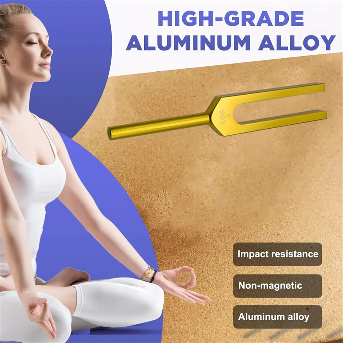 Набор вилок для настройки F 963 Гц вилка заживления чакр Звуковая терапия