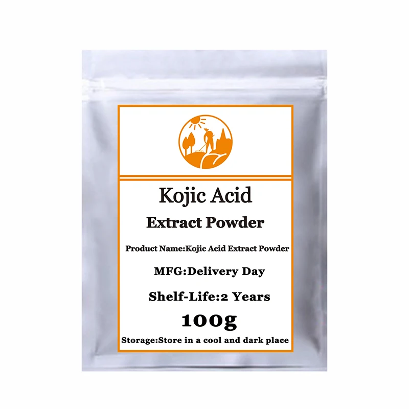 

Cosmetic Raw Material Kojic Acid Powder Whitening Skin, Inhibiting Melanin Reduce Spots and Acne