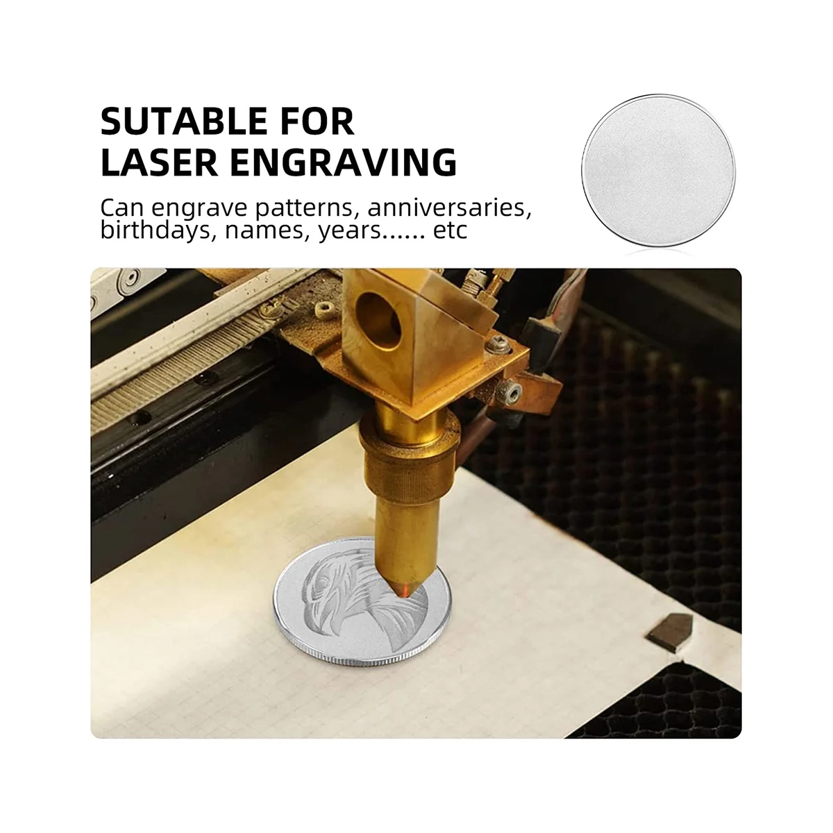 Рисунок 5 - пустые монеты для гравировки