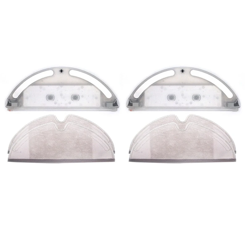 

2X Water Tank + Mop Cloth Spare Parts for Xiaomi Mi Roborock S50 S51 Vacuum Cleaner