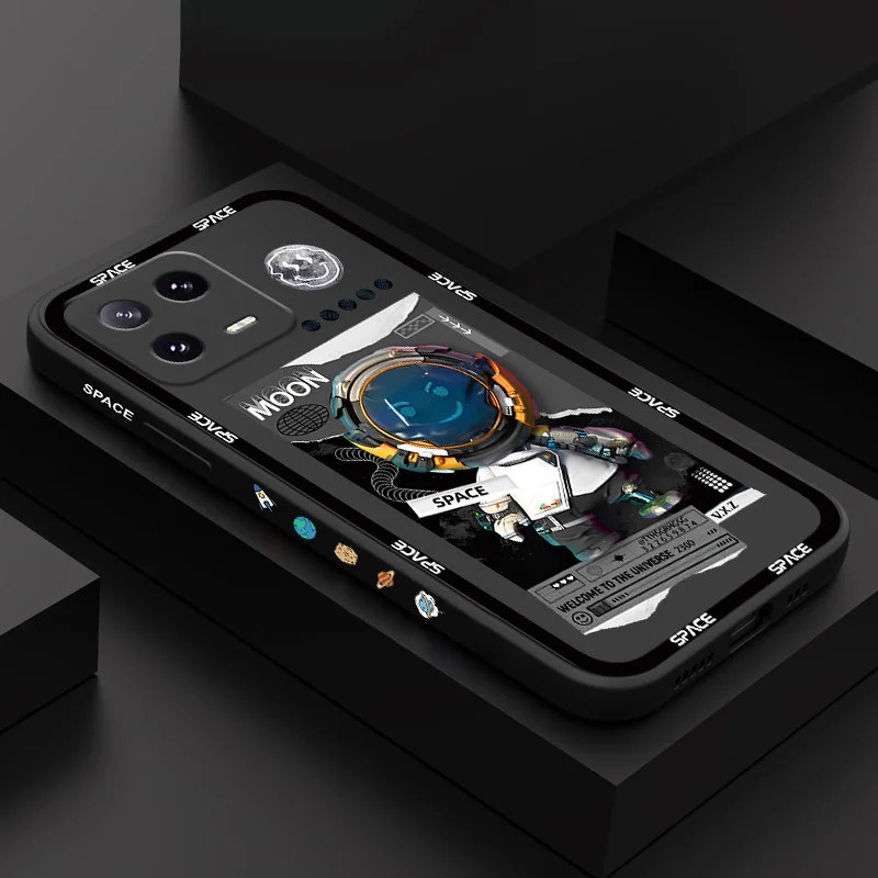 

Cool Smile Phone Case For Xiaomi Mi 13 12 12T 12S 11 11T Ultra 10 10T 9 9T 9SE 8 Pro Lite 5G Liquid Silicone Cover