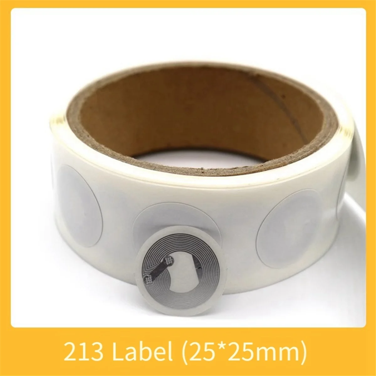 100 шт. NFC Ntag213 наклейка-этикетка 13 56 МГц ISO14443A NTAG 213 наклейка универсальная этикетка