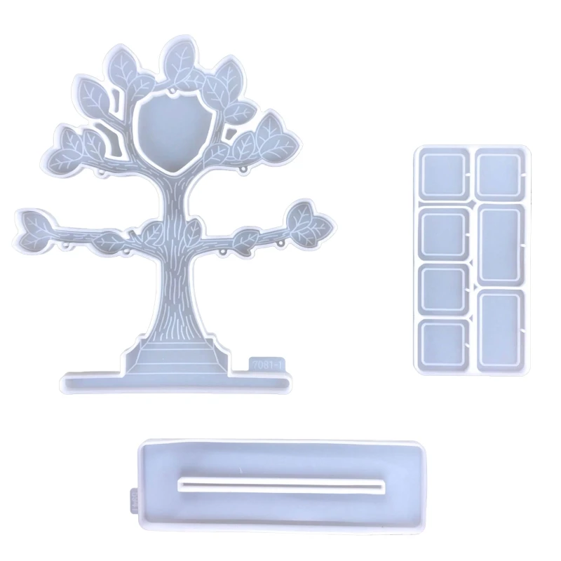 

JAVRICK Photo Frame Tree Hanging Pendant Epoxy Resin Mold Desktop Decorations Silicone Mould DIY Crafts Home Ornaments Casting T
