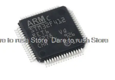 

2 шт., новые STM32F412RGT6 STM32F412 LQFP-64 IC