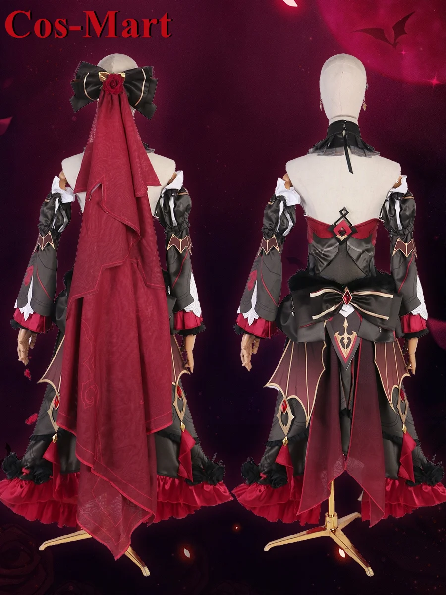 Cos-Mart горячая игра Honkai Impact 3 Тереза Апокалипсис карнавальный костюм великолепная