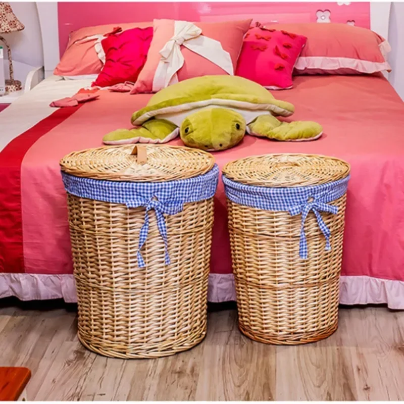 Корзина для одежды в скандинавском стиле плетеные корзины хранения из