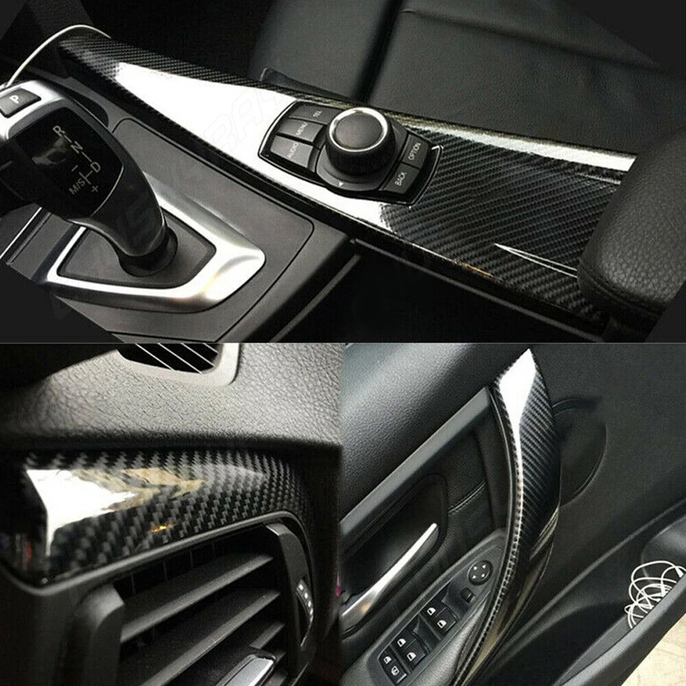 

Автомобильные наклейки для BMW E70 08-13, 3D Стильные наклейки из углеродного волокна, чехол, аксессуары для салона автомобиля, защитный чехол, пра...