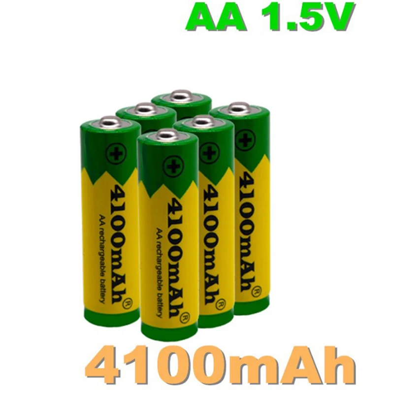 

Rechargeable Battery AA 4100mah 1.5V High-quality New Alkaline Rechargeable Battery, Suitable for Led Lamp Toys MP3