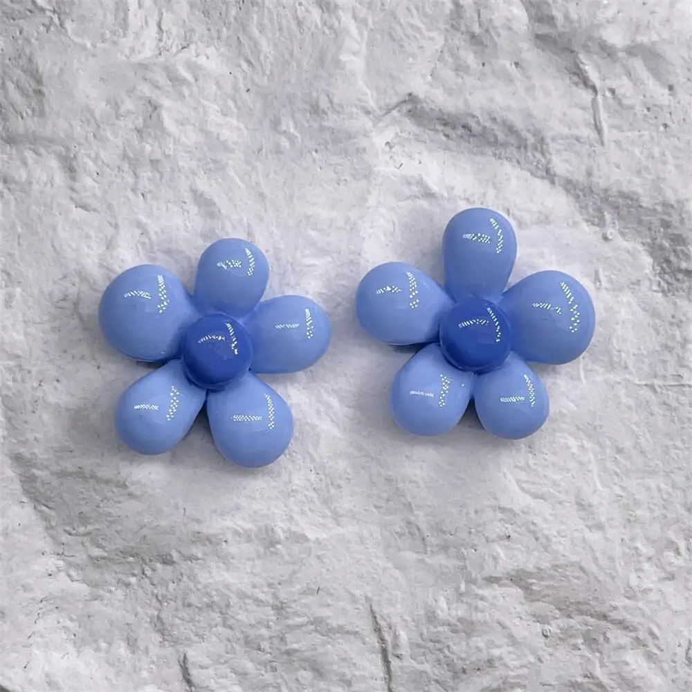 

5 шт., цветы из смолы для украшения бантов