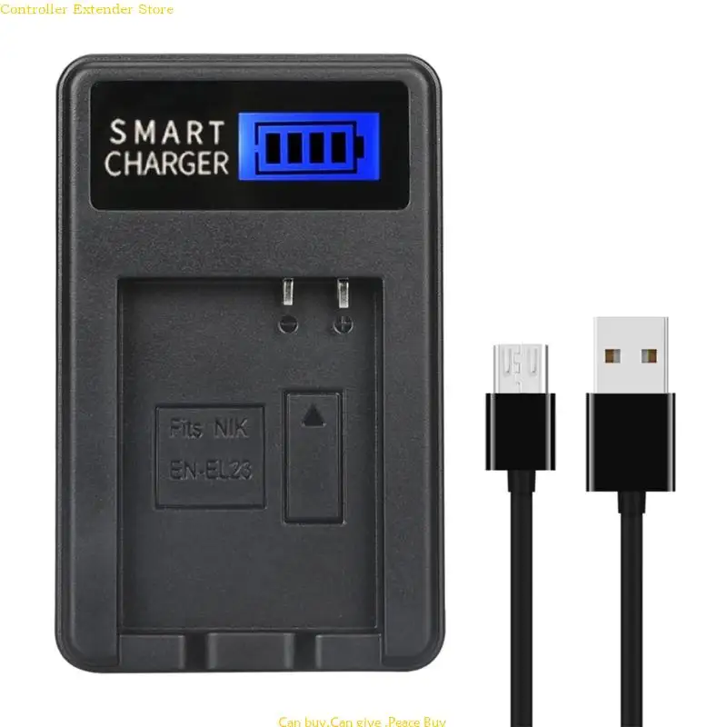 EN-EL23 USB-зарядное устройство с ЖК-дисплеем для P600 P610S P900S S810 S810c P610 Док-станция