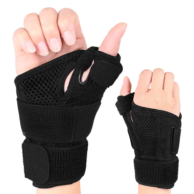 Wrist Support Brace Adjustable Carpal Tunnel Wrist Braces Tendonitis Arthritis Comfortable Wrist Wrap for Hand Joint Pain Relief