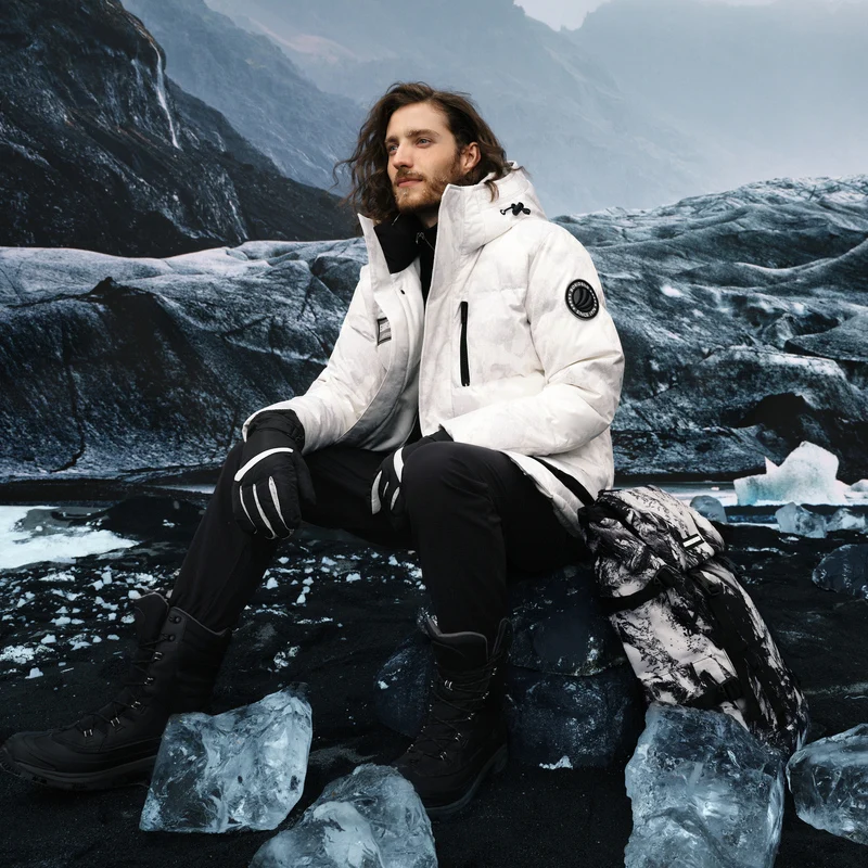 Мужской стеганый пуховик BOSIDENG цвета в ассортименте