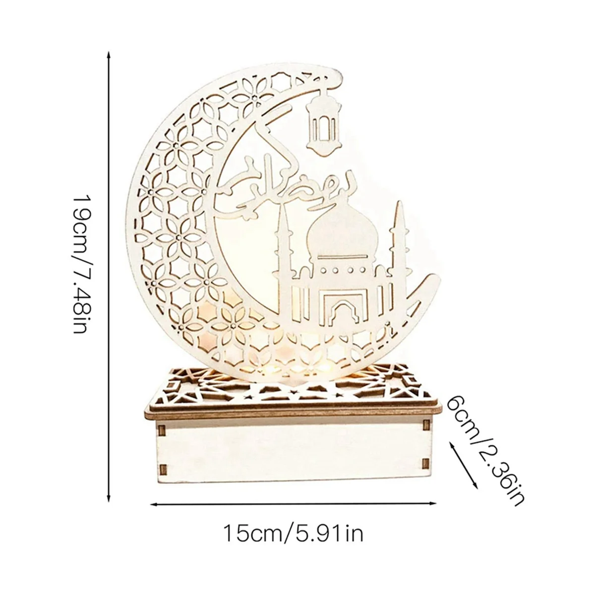 Рамадан ИД мубара технические светильники украшения для дома исламский