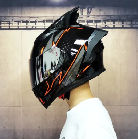 Шлем для езды на мотоцикле мужской защитный шлем все лицо