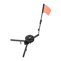 tip up flag fishing gear ice fishing flag portable flag foldable tip up flag for fishing winter outdoor angler