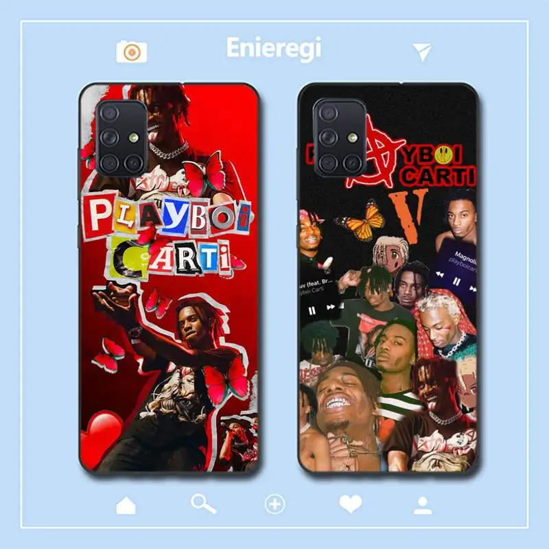 

Playboi Carti Phone Case for Samsung A51 01 50 71 21S 70 31 40 30 10 20 S E 11 91 A7 A8 2018