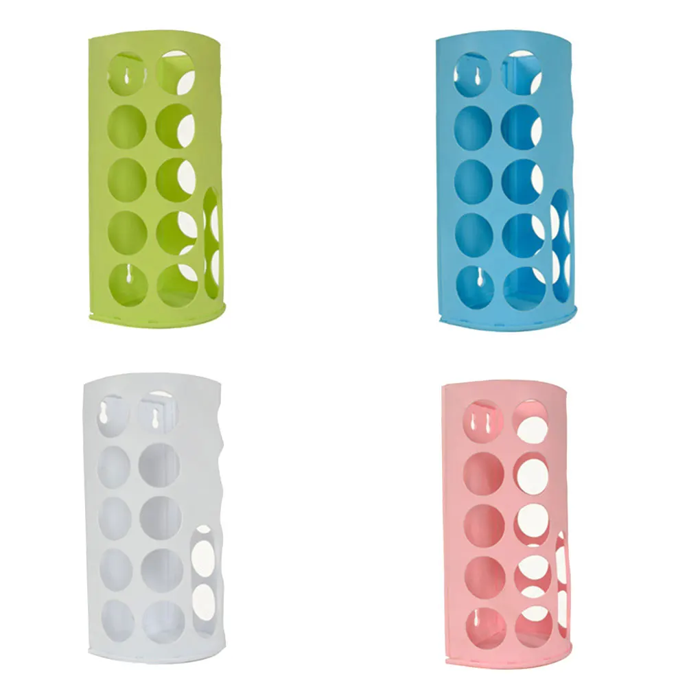 

Garbage Plastic Waste Bag Dispenser Storage Rack Wall-mounted Large Capacity Bags Carrier Household Kitchen Bathroom White