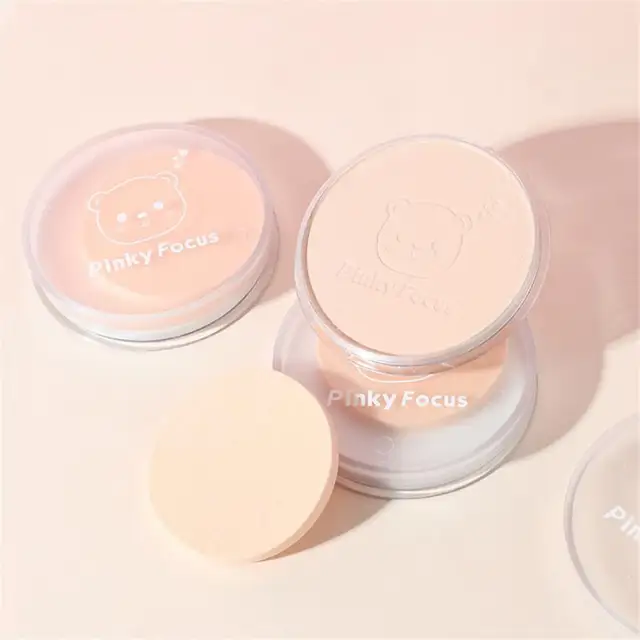 Loose Powder Light Breathable Moisturizing Face Makeup Pressed Powder Brighten Skin Tone Make Up Powder Oil Control 2