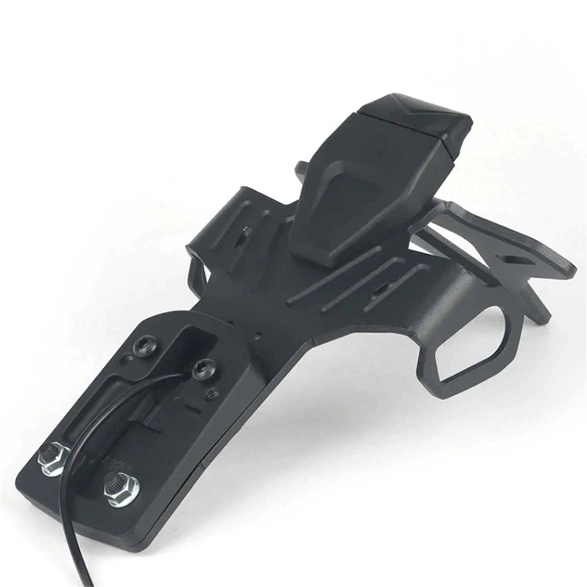 Задний короткий хвост мотоцикла аккуратный держатель номерного знака комплект