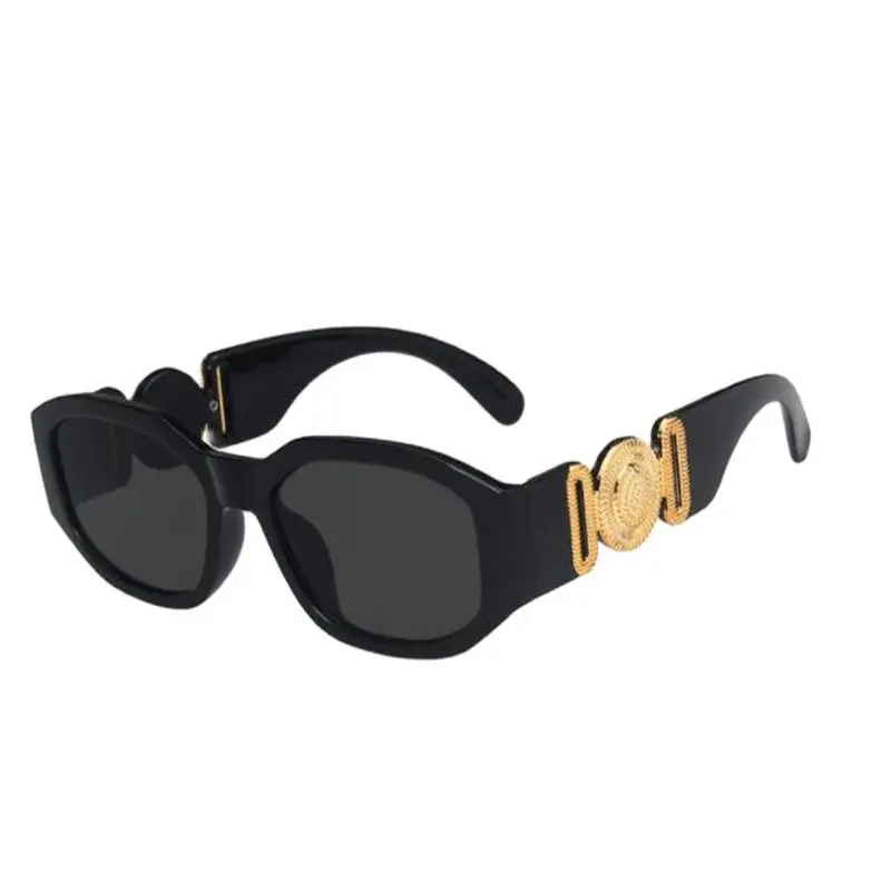 

na moda irregular óculos de sol para mulheres homens moda designer óculos de sol feminino vintage retro tons sunnies masculino