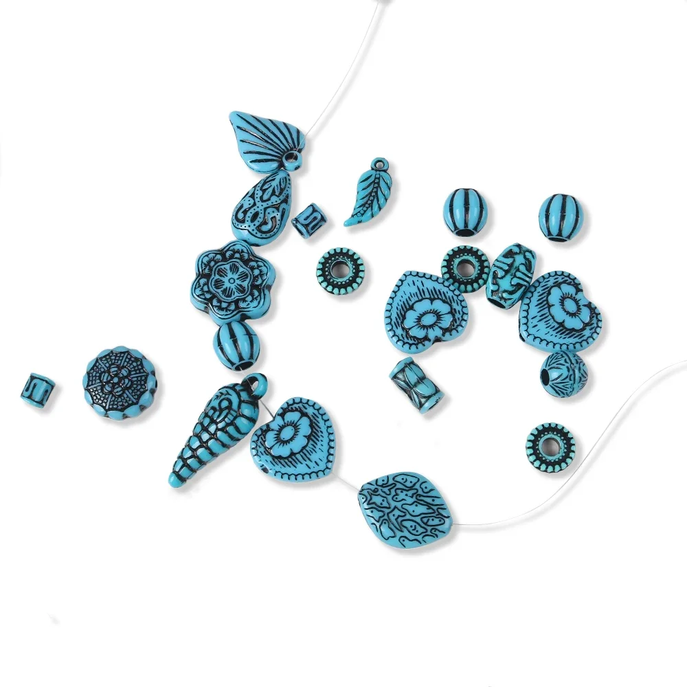 Бусины смешанной формы акриловые бусины рандомного размера аксессуары для