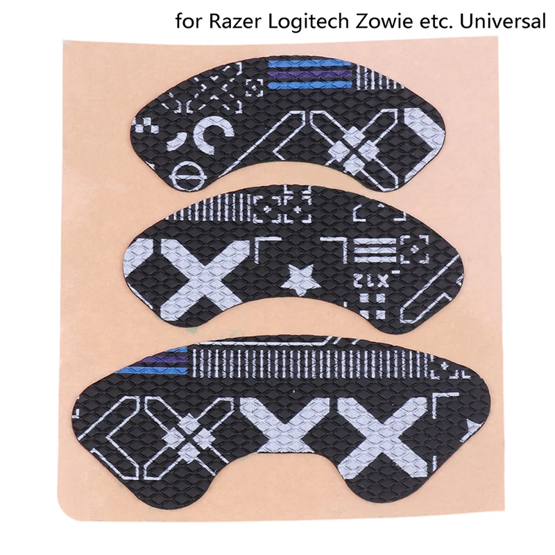 

1 шт. Липкая лента для мыши ручной работы наклейка Нескользящая впитывающая пот для Razer Viper Logitech Zowie универсальный дизайн наклейки от пота