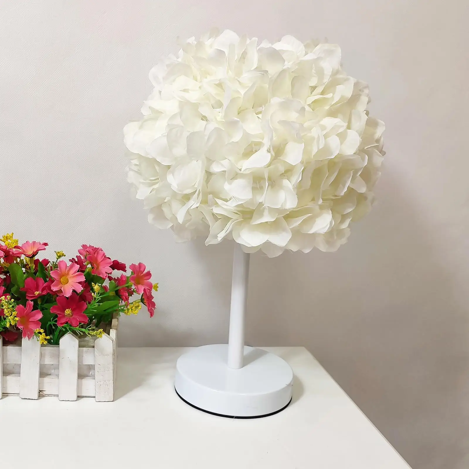 

Modern Bedside Table Lamp LED Nightlight Fixture Desk Light for Study Room Living Room Bedroom LED Bulbs Included