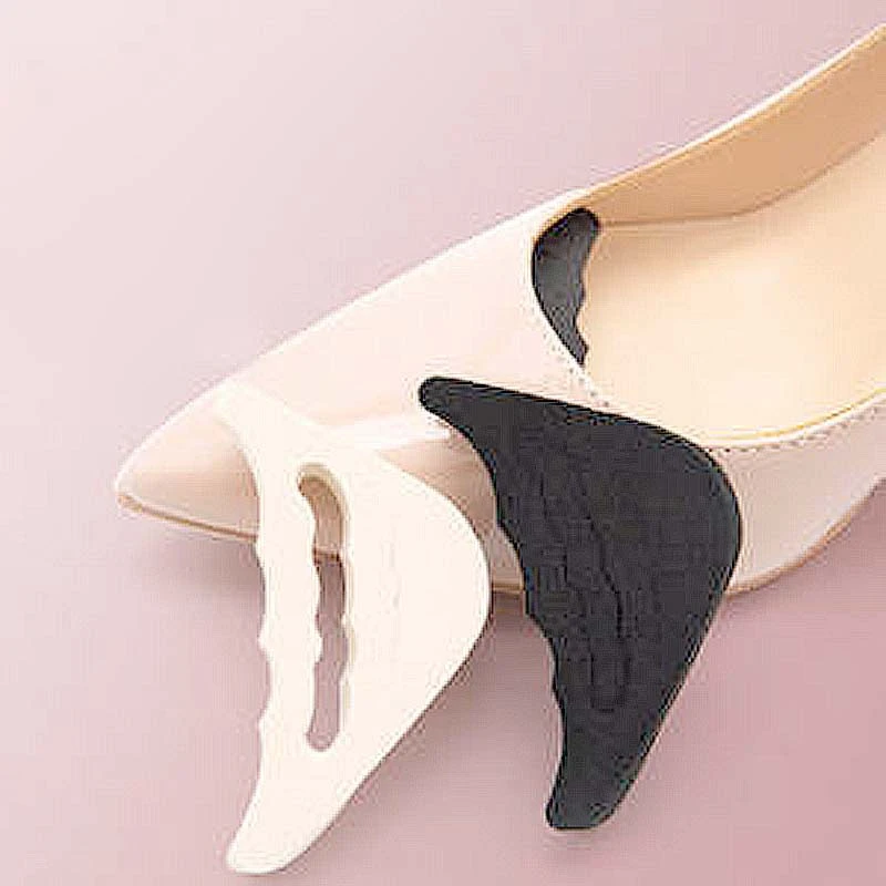 

Toe Plug Shoe Heel Pad High Heels Sponge Forefoot Insert Cushion Padding for Cushions Inner Soles Foot Pads Anti Slip Cushioning