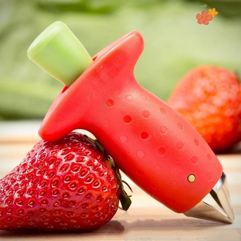 

Strawberry Pedicure Remover Huller Tomato Pedicure Remover Pineapple Hole Digger Fruit Cutting Tool Kitchen Accessories
