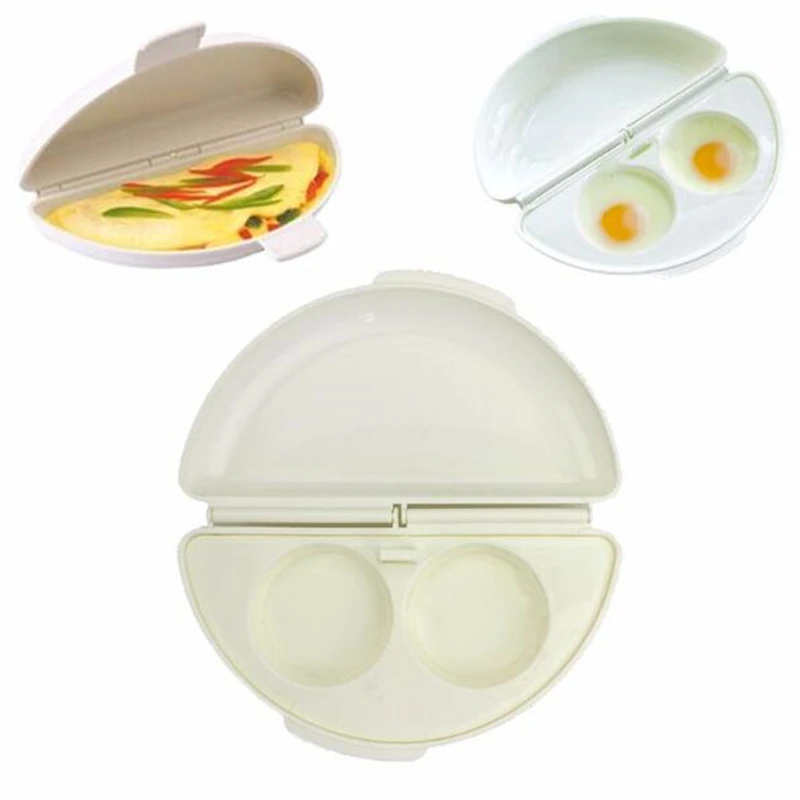 Multifunctional Microwave Steamed Egg Tray home egg tools Omelet Cooker Pan Breakfast Omelet Cooker Mold Kitchen Gadgets Tools