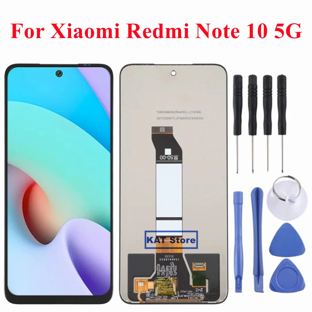 

For Xiaomi Redmi Note 10 5G LCD Screen Touch Digitizer Full Assembly Replacement