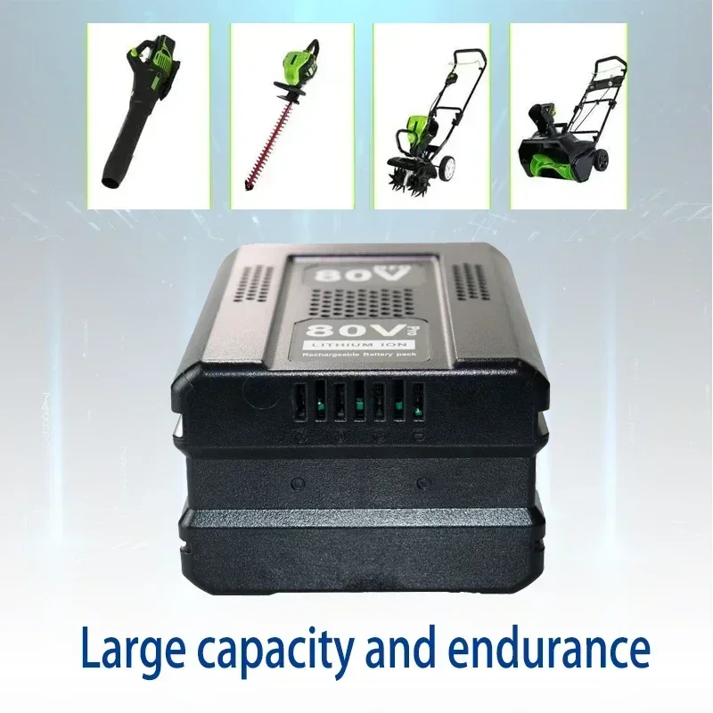 80V 6000mAH High-quality Replacement Battery for Greenworks Max Lithium Ion GBA80200 GBA80250 GBA80400 GBA80500