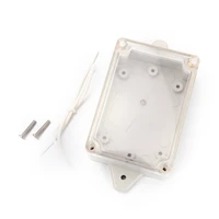 1pcs white waterproof plastic clear cover electronic project box enclosure case outdoor junction box housing 835833mm