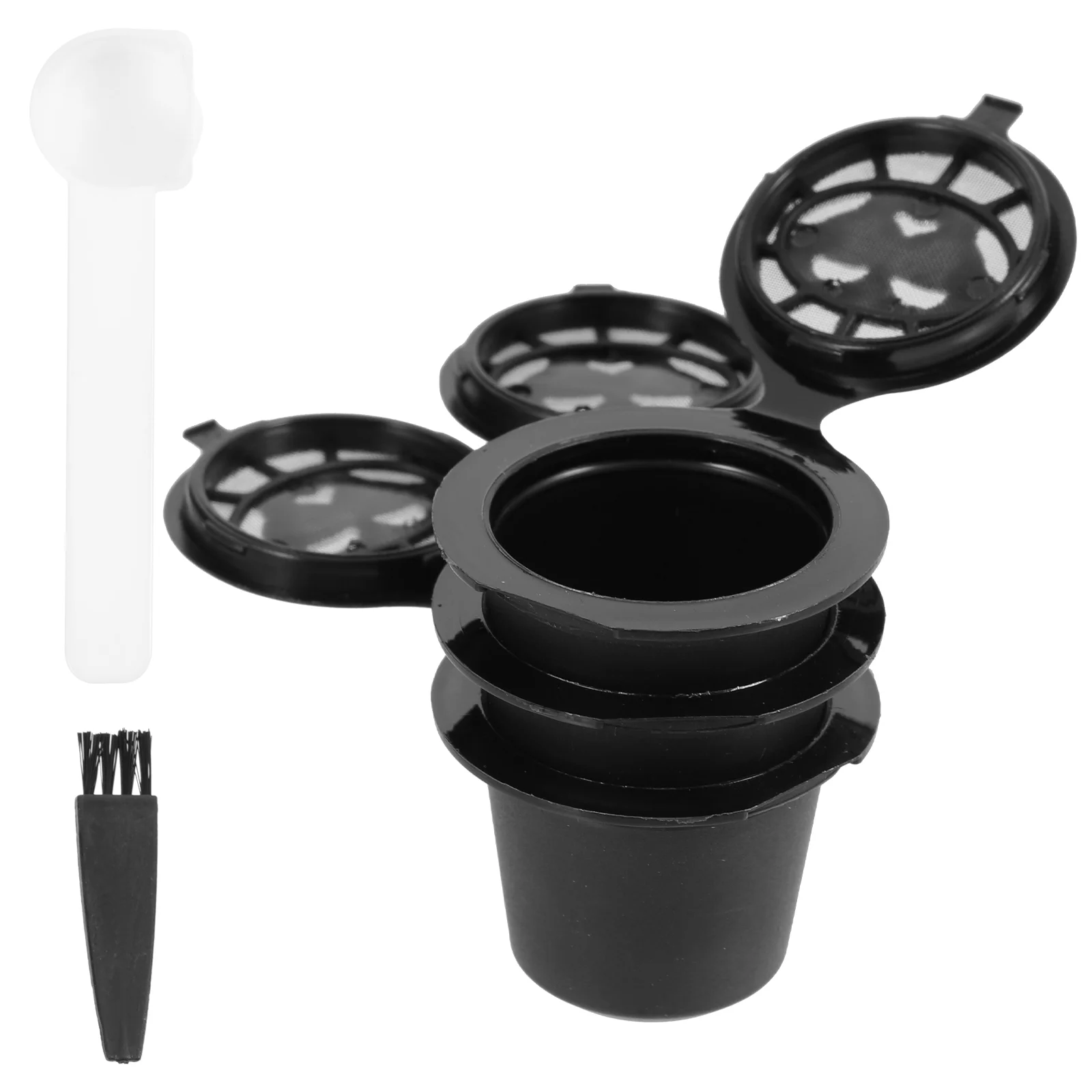 

Coffee Cup Filter Reusable K Strainer Pods Refillablecups Filters Mesh Pod Scoop Maker Single Capsule Emptyuniversal Basket
