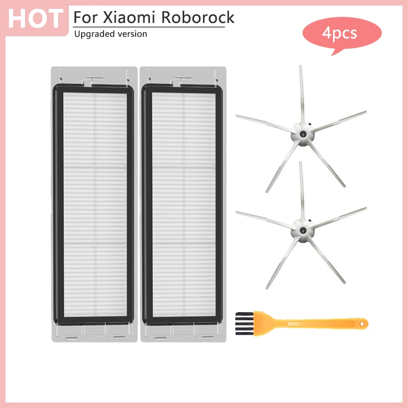 

Комплект запасных частей для робота-пылесоса Xiaomi Roborock S5 S6 Max Pure E4 E5 T6 T4