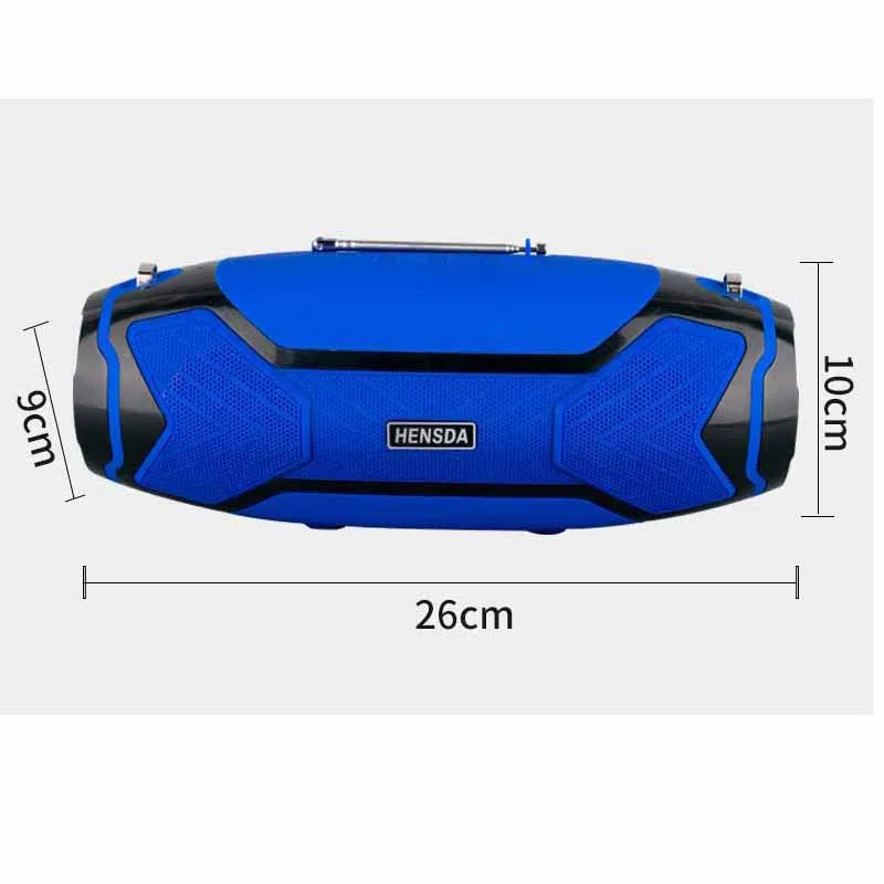 Портативная Bluetooth-колонка мощный сабвуфер радио FM-радио Беспроводная